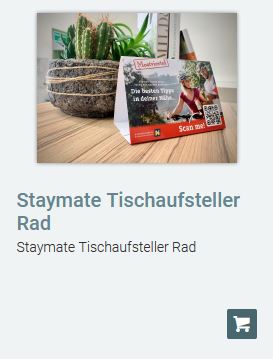 Staymate Tischaufsteller Rad